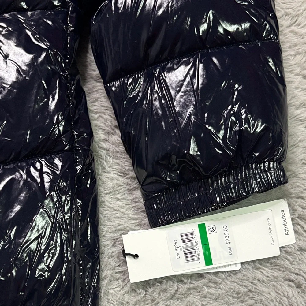 Calvin Klein Shiny Puffer Jacket - Picture 10 of 11